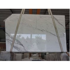 Statuario white marble slabs